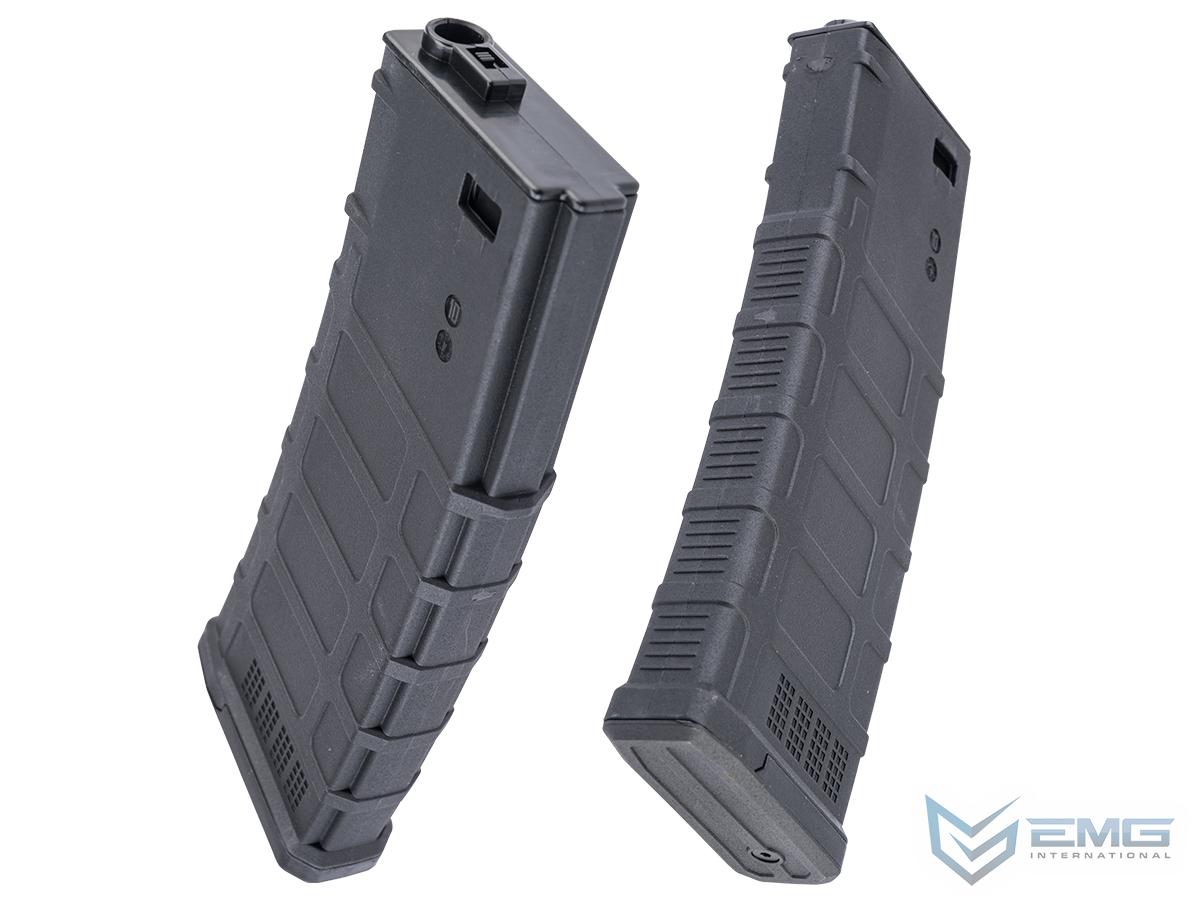 EMG 220rd Mid-Cap Polymer Magazine for M4 Airsoft AEG Rifles
(Color: Black)