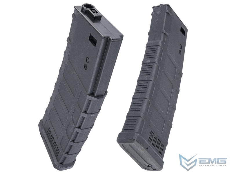 EMG 220rd Mid-Cap Polymer Magazine for M4 Airsoft AEG Rifles
(Color: Black)
