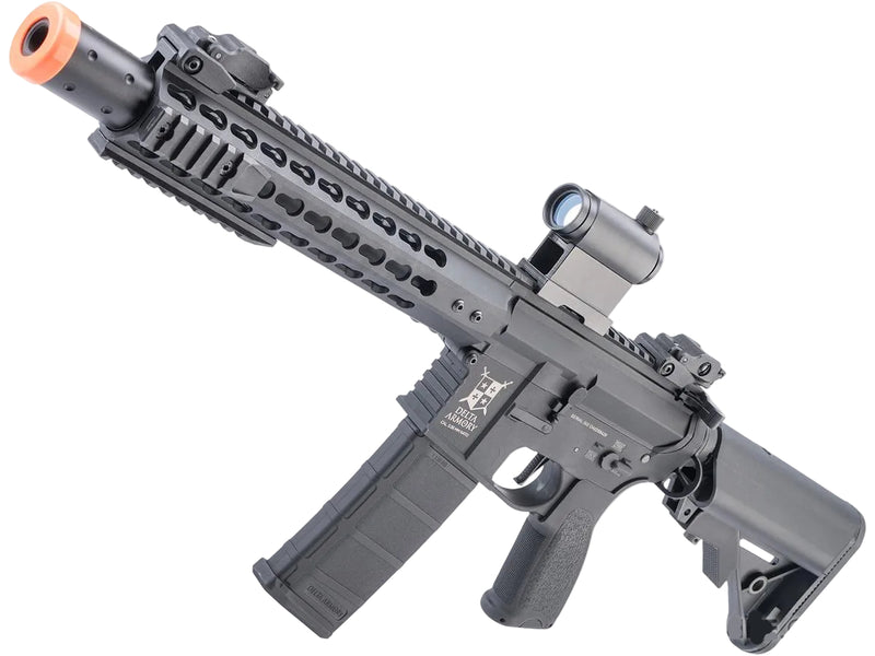 Delta Armory Charlie Series Polymer M4 Airsoft AEG Rifle w/ Battery and Charger
(Model: 10" Predator KeyMod / Black)