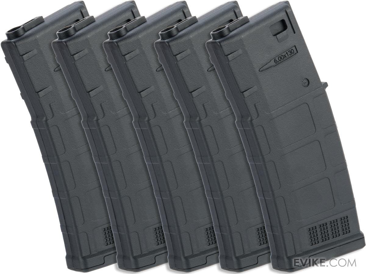 ARES AMAG 130rd Mid-Cap Magazine for M4 AEG Rifles -5 PACK image 0