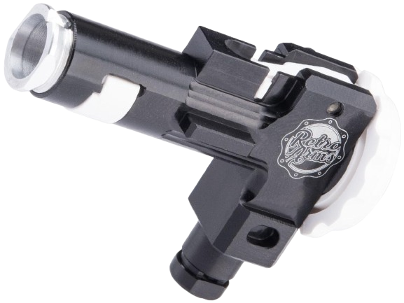 Retro Arms CNC Machined Aluminum Rotary Hop-Up Unit for M4 Series Airsoft AEGs image 0