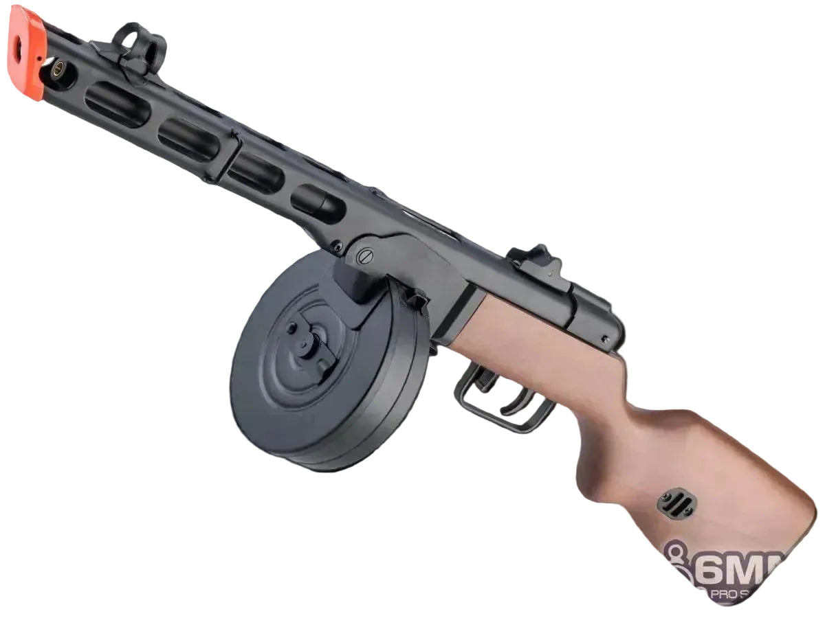 PPSH-41 WWII Electric Blowback Submachine Gun w/Dum Mag and Real Wood image 0