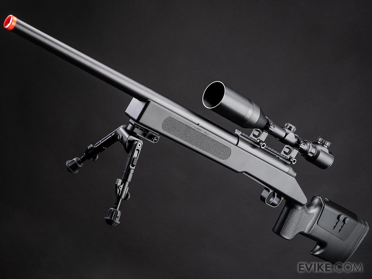 McMillan USMC M40A3 SportLine Airsoft Sniper Rifle by ASG (Color: Black) image 0