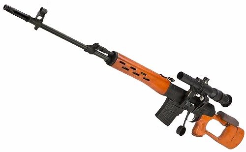 Matrix AK SVD Airsoft AEG Sniper Rifle by CYMA - Metal Receiver / Real Wood image 0