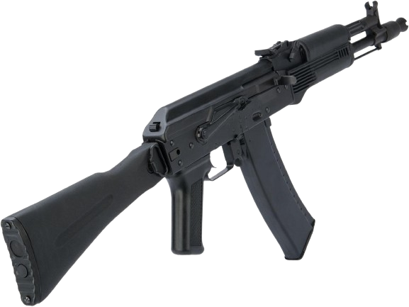 LCT LCK104 Steel Airsoft AK AEG Rifle w/ Side folding Stock (Model: EBB) image 0
