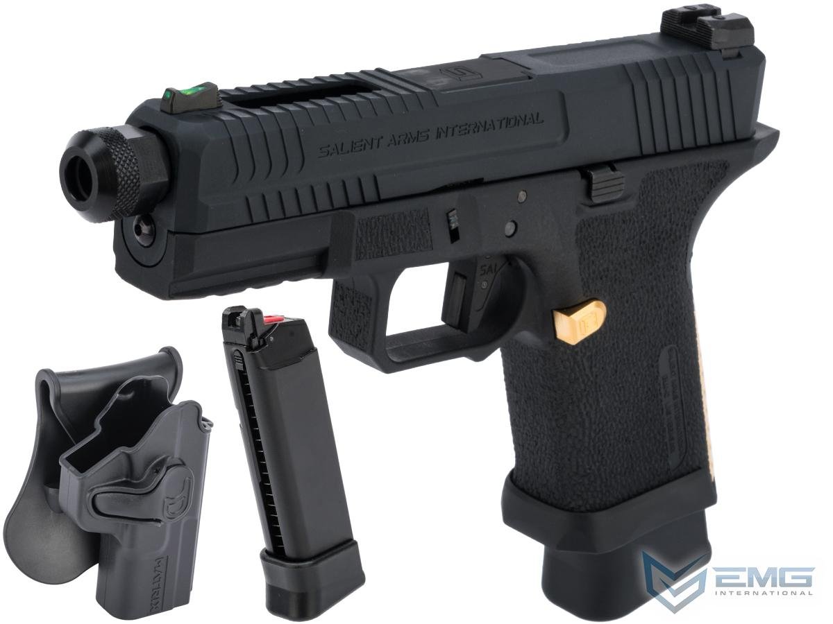 EMG Salient Arms International BLU Compact Airsoft Training Weapon (Type: CO2 Mag / Carry Package) image 0