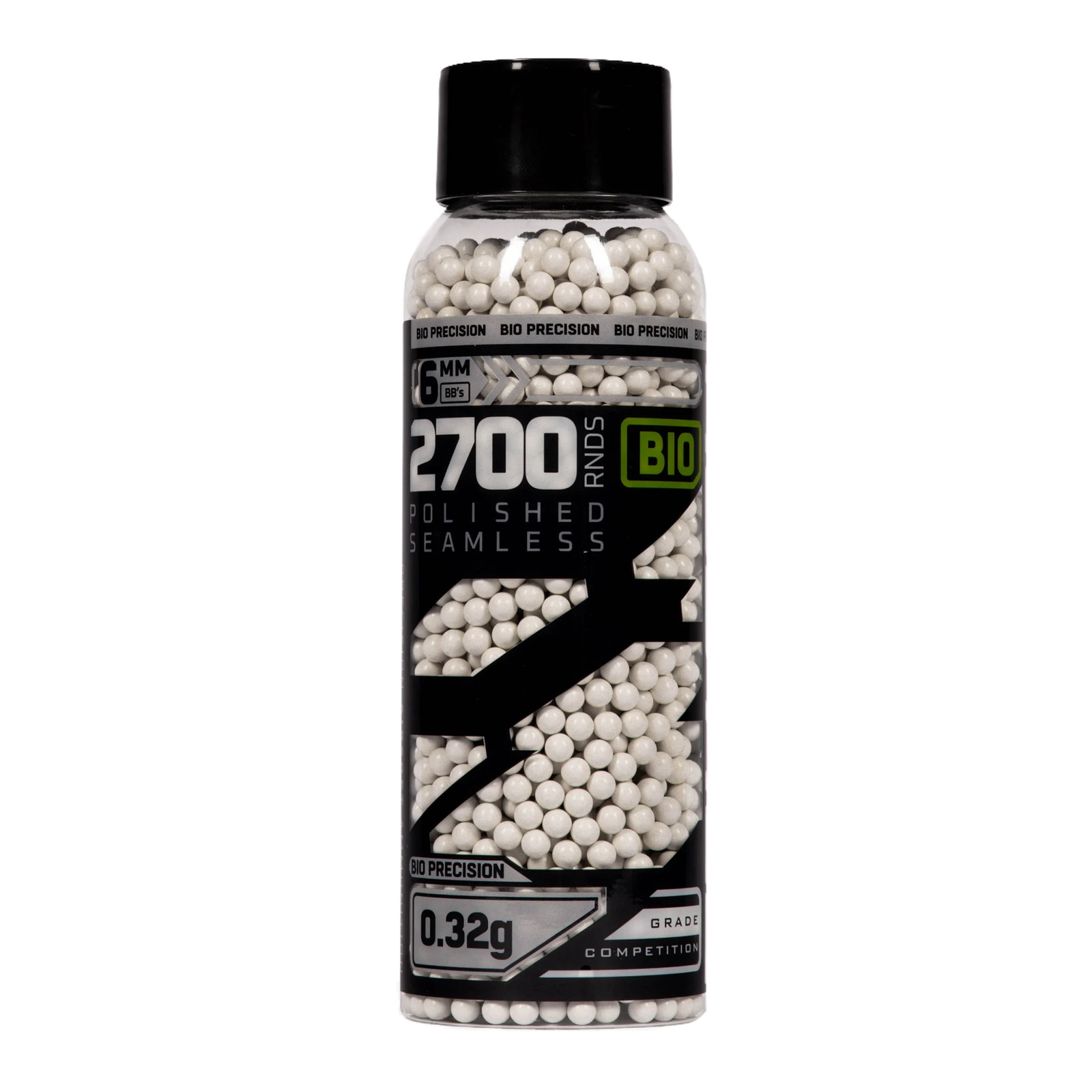 HK Army Hostile - BIO .32G BB's - 2700ct - White image 0