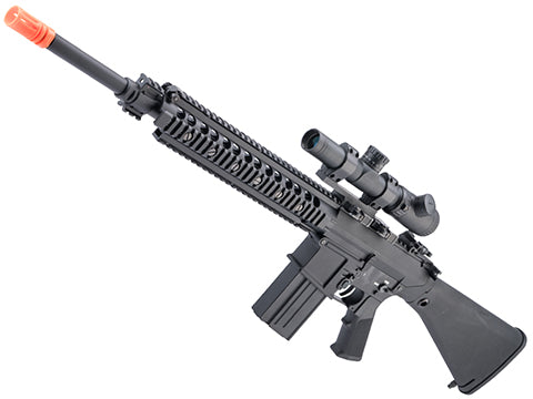 E&C Airsoft MK110 Precision Rifle Airsoft AEG Designated Marksman Rifle
(Color: Black)
