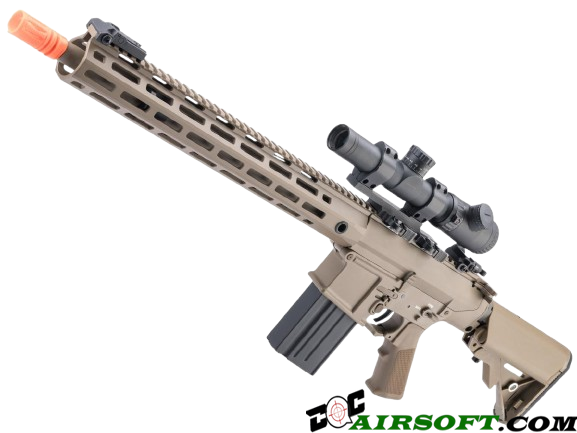 E&C Airsoft MK110 K2 Precision Rifle Airsoft AEG Designated Marksman Rifle
(Color: Dark Earth)