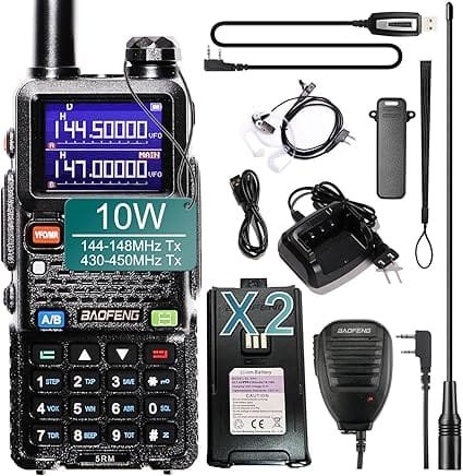 BAOFENG 5RM 10W Handheld Ham Radio Two Way Radio image 0