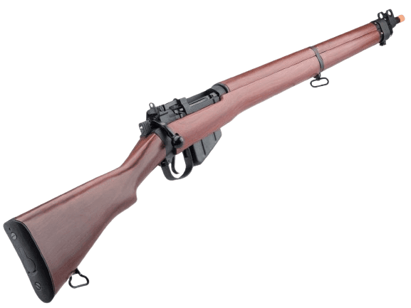 G&G LE4 Mk I Bolt Action Green Gas Airsoft Rifle (Model: Faux Wood) image 0