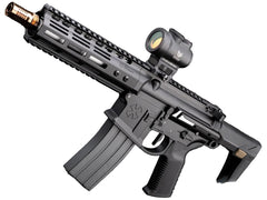 EMG x Noveske Ghetto Blaster NHR-7 Airsoft Gas Blowback Rifle
(Color: Black / Gun Only)