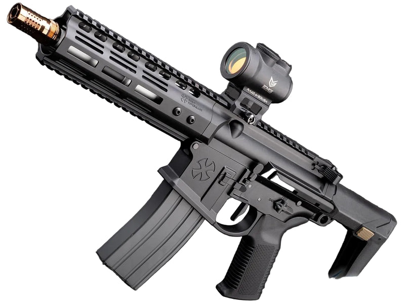 EMG x Noveske Ghetto Blaster NHR-7 Airsoft Gas Blowback Rifle
(Color: Black / Gun Only)