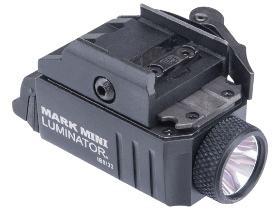 PowerTac Mark Mini Tactical Flashlight (Package: Light w/ Picatinny Mount) image 0