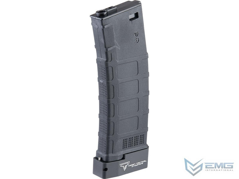 EMG TTI Licensed 220rd Mid-Cap Magazine w/ Extended Baseplate for M4/M16 Series Airsoft AEG Rifles (Color: Black) image 0