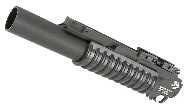 G&P Airsoft Rifled Barrel M203 Grenade Launcher w/ QD Cam Lock Mount and Grenade Shell
(Type: Skull Frog / Long)