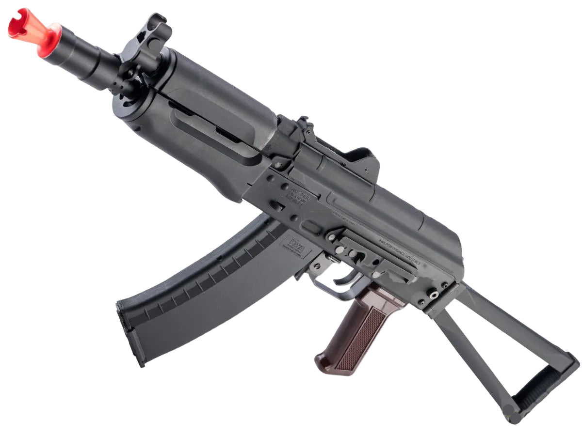 KWA AKG-74SU Airsoft Gas Blowback GBB Rifle
(Color: Black)
