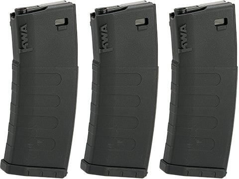 KWA K120C Variable Capacity 30 / 120 Round Magazines for KWA ERG / AEG2.5 / AEG3 Rifles
(Qty: 3 Pack)