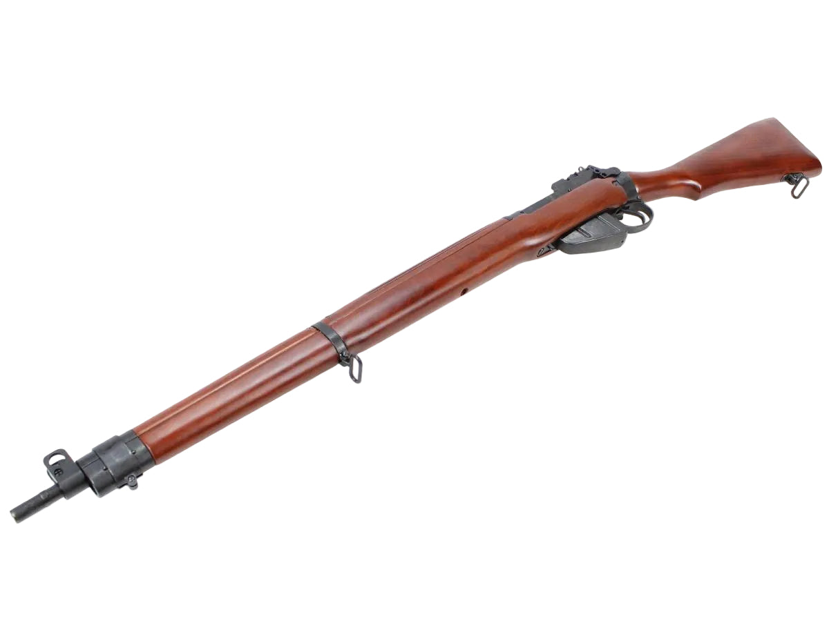 S&T Lee Enfield No.4 Mk I Spring Powered Bolt Action Rifle w/ Real Wood Stock