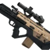 Custom WE-Tech MK17 Gas Blowback Airsoft Rifle with SRU SCAR-H Bullpup Conversion Kit