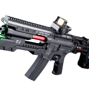 6mmProShop "Stryker" Electromagnetic Cannon w/ Colt Licensed Sportsline M4 Airsoft AEG Rifle (Color: Vader Black)