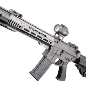 6mmProShop Salient Arms Licensed SAI GRY M4 Airsoft AEG Rifle w/ Jailbreak Muzzle (Color: Grey / 13.5" Rail)