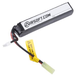 Airsoft.com 11.1v High Performance Airsoft Battery (Model: Small Tamiya / 1100mAh)