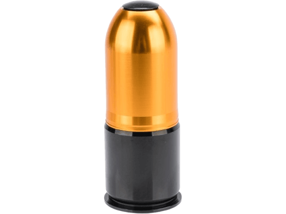 ASG Multi-Purpose 40mm Reusable Airsoft Gas Grenade Shell (Model: Large 90rd)