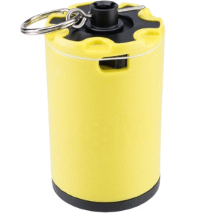 40Max "Whirligig" 360 Degree Reusable Green Gas Gel Ball & Airsoft BB Grenade (Color: Yellow)