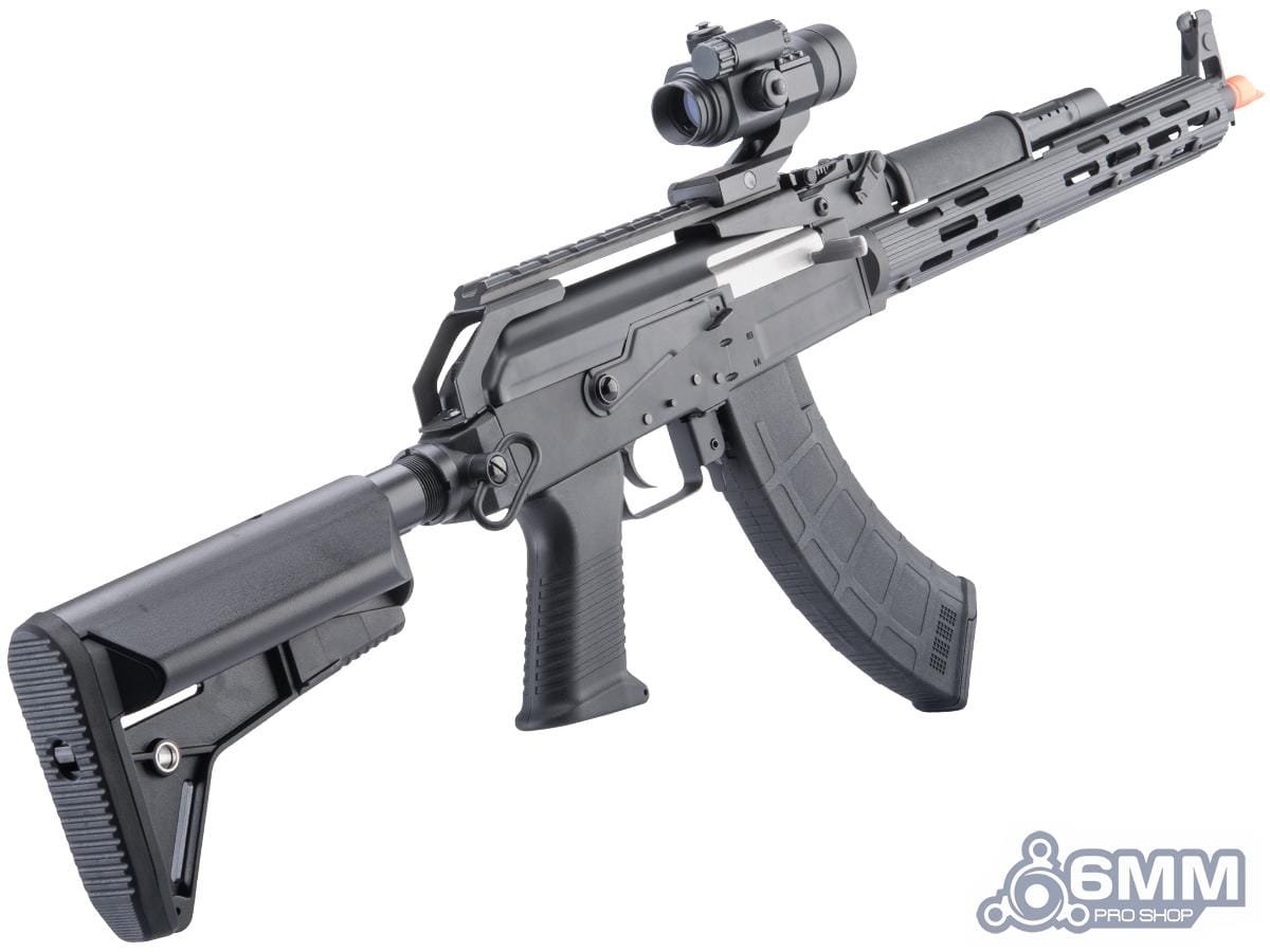 6mmProShop AK Spetsnaz Op. Airsoft AEG Rifle w/ Steel Receiver & M-LOK Handguard by CYMA