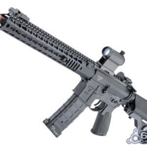 6mmProShop TTI Licensed TR-1 Ultralight M4 Airsoft AEG Rifle (Model: 13" Keymod / Black / Gun Only)