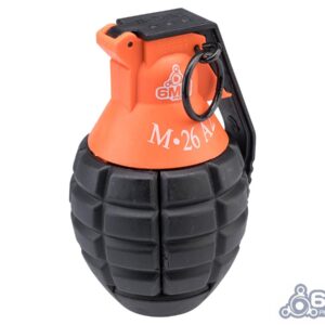 6mmProShop M26A2 Airsoft Mechanical BB Shower Simulation Hand Grenade (Color: Orange)