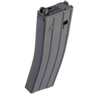 Double Eagle 35 Round Stanag Style Magazine for MWS Gas Blowback Airsoft Rifles (Model: D-Mag / Black)