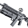 EMG Spike's Tactical Licensed Rare Breed "Spartan" M4 Airsoft AEG Rifle w/ M-LOK Handguard (Model: 13.2" Carbine / 400 FPS / 12" Grenade Launcher Package)
