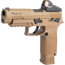 SIG Sauer ProForce P320 M17 MHS Airsoft GBB Pistol (Color: Tan / CO2 / Competition Package)