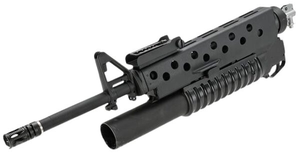 Matrix Airsoft M4 M16 "Scar Face" Conversion Kit w/ M203 Gas Grenade Launcher