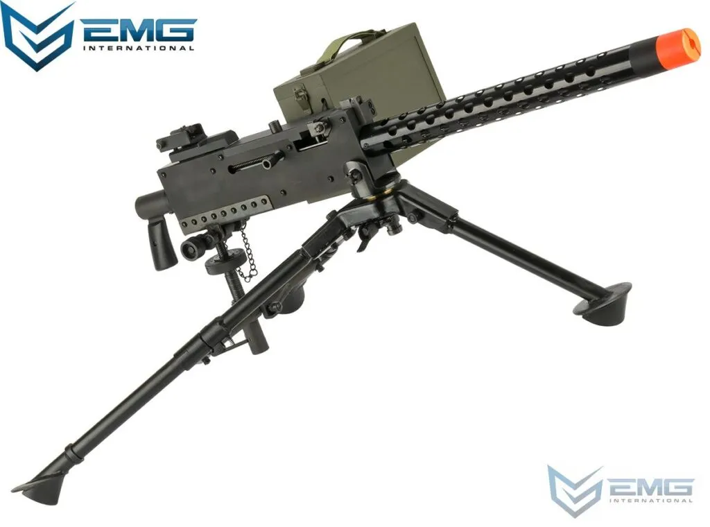 EMG M1919 Gen 2 Automatic Squad Support Airsoft AEG (Package: Gun, Tripod and Pintle Mount)