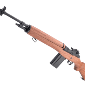 A&K Collectors M1A Full Size Airsoft AEG Rifle w/ Real Myanmar Rosewood Stock