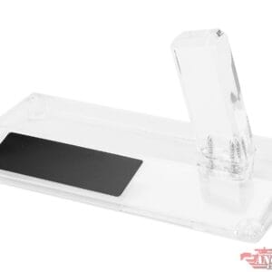 Angel Custom Display Grade Acrylic Pistol Hand Gun Stand (Model: Clear Universal Single Stack Fit)