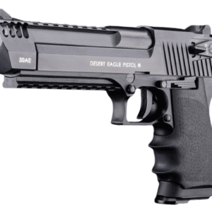 Cybergun Magnum Research Licensed Desert Eagle L6 Semi Auto CO2 Gas Blowback Airsoft Pistol by KWC (Color: Black)