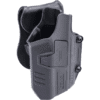 CYTAC Mega-Fit Gen 2 Hard Shell Active Retention Universal Light Bearing Pistol Holster (Light: Streamlight TLR-1 or TLR-2 / Paddle)