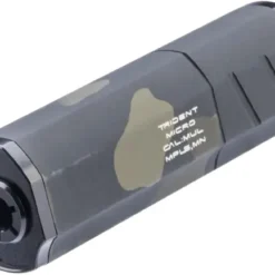 Helix Airsoft Trident Micro Mock Suppressor / Barrel Extension (Color: Multicam Black / 14mm Negative)