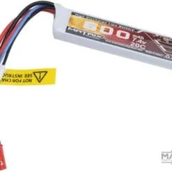 Matrix 7.4V 600mAh Mini LiPo Airsoft Battery (Model: JST Connector)