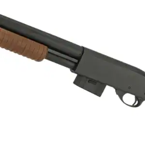 A&K Sawed Off M870 Type Full Metal 400 FPS Airsoft Training Shotgun (Version: Imitation Wood)