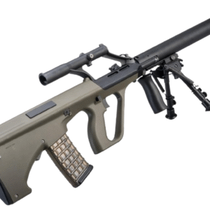 Snow Wolf AUG "Phantom" Bullpup Airsoft AEG Rifle w/ Integrated Scope and Suppressor