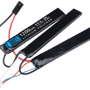 Titan Power 11.1v 1200mAh 25C Tri-Cell Type LiPo Battery (Connector: Small Tamiya)