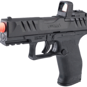 Elite Force Walther Licensed PDP Compact Optics Ready CO2 Powered Non-Blowback Airsoft Pistol w/ RDS8 Compact Dot Sight