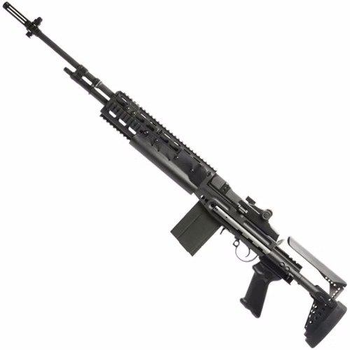 G&G Top Tech M14 HBA Full Metal Full Size Airsoft AEG Rifle