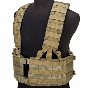 Black Owl Gear / Phantom Operator Load Bearing High Speed Chest Rig (Color: Desert Tan)
