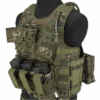 Matrix MEA Tactical Vest with M4 Magazine Pouches and Hydration Bladder (Color: Digital Woodland)